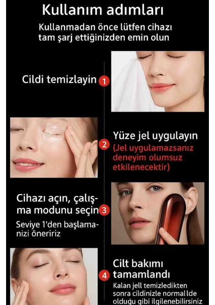 Akıllı LED Işıklı Yüz Bakım Cihazı & Cilt Masaj Aleti fiyatları