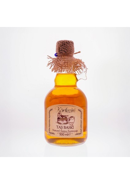 KÖRFEZİM TAŞ BASKI NATUREL SIZMA ZEYTİNYAĞI 500 ML