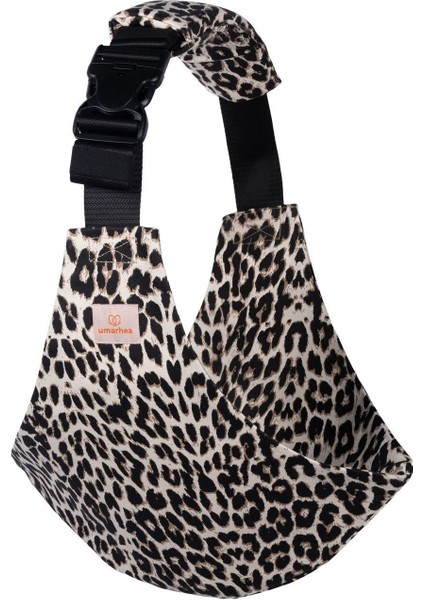 Çocuk Yan Taşıyıcı 9 kg - 20 kg Leopar Desenli