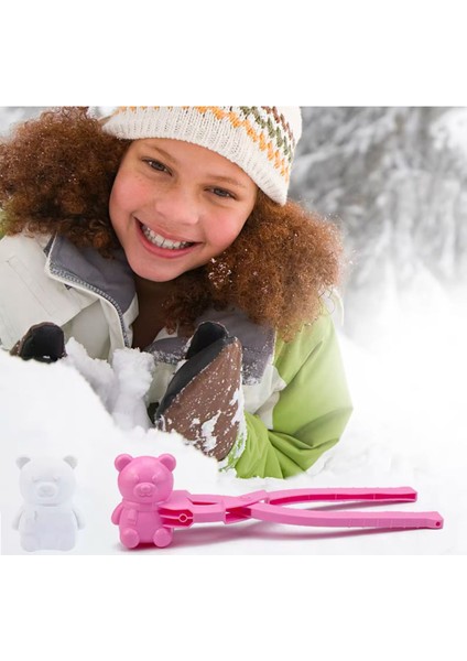 Ayı Figürlü Kar Topu- Kum -Yemek Şekillendirici Oyuncak fırsatları