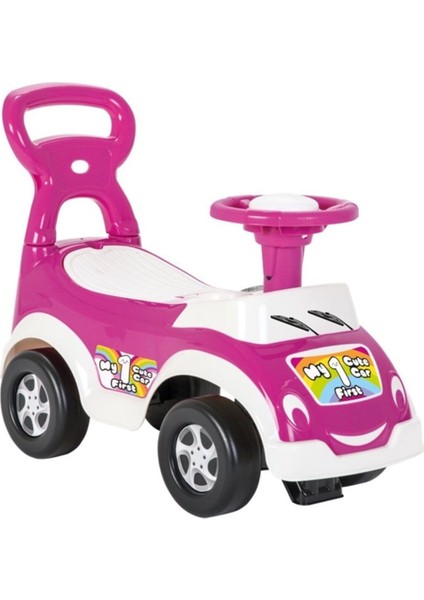Pembe Ilk Adım Arabası Pembe Ilk Adım Arabam - Sevimli Ilk Arabam Ilk Adım Yürüme Yardımcısı Koltuk