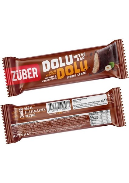 Dolu Dolu Meyve Bar Deneme Paketi 30gr x 12 Adet