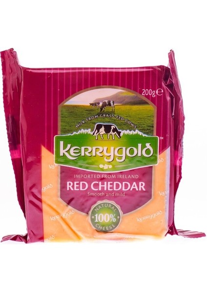 Kırmızı Cheddar Peyniri̇ 200 Gr