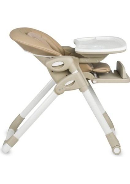 Alkon Yatarlı Portatif Katlanabilen Yükseklik Ayarlı Mama Sandalyesi Bej fiyatları