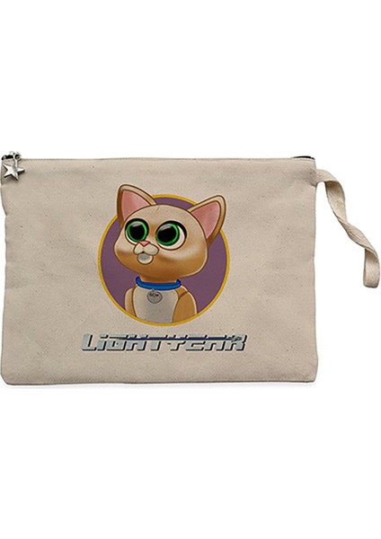 Lightyear Sox Krem Clutch Astarlı Cüzdan / El Çantası