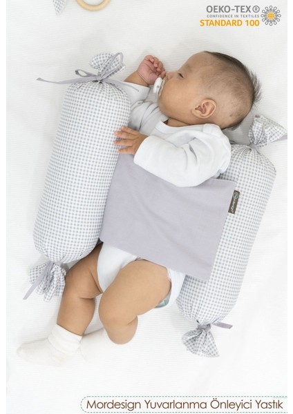 Bebek Yuvarlanma Önleyici Yastık, Yenidoğan Yan Yatış Yastığı, Serisi
