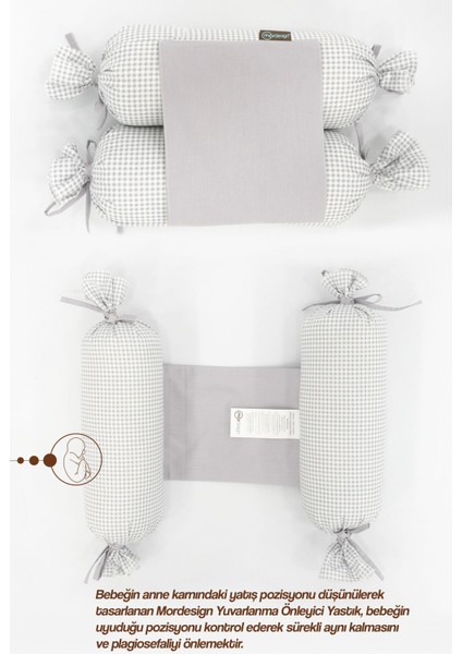 Bebek Yuvarlanma Önleyici Yastık, Yenidoğan Yan Yatış Yastığı, Serisi