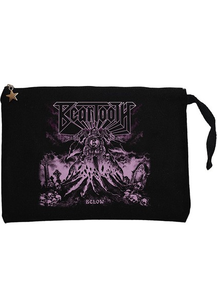 Beartooth Below Siyah Clutch Astarlı Cüzdan / El Çantası