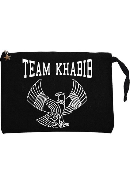 Khabib Nurmagomedov Team Essential Siyah Clutch Astarlı Cüzdan / El Çantası