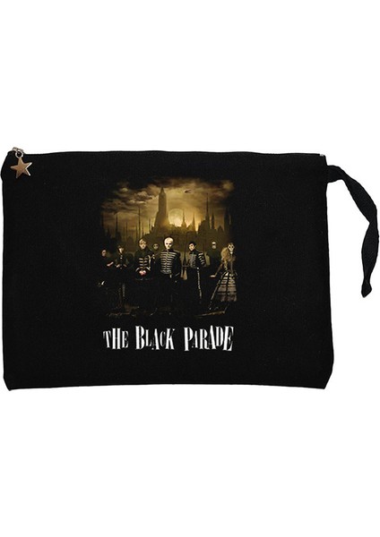 My Chemical Romance The Black Parade Krem Clutch Astarlı Cüzdan / El Çantası