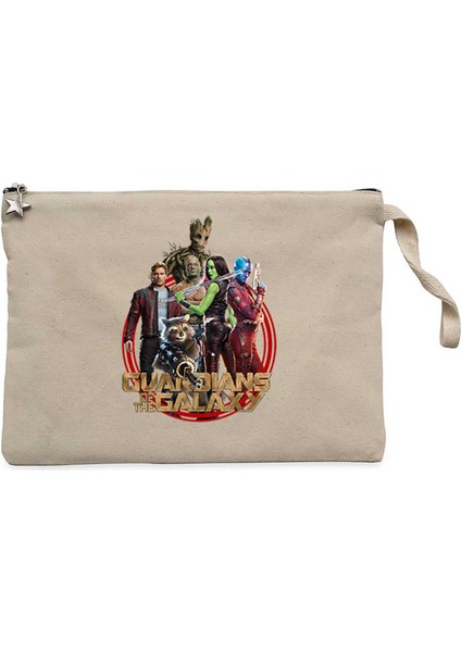Galaksinin Koruyucuları Team Krem Clutch Astarlı Cüzdan / El Çantası