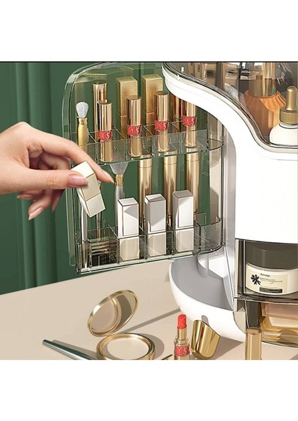 Füme Çok Gözlü Çok Amaçlı Düzenleyici, Plastik, Beyaz, 1 Parça modelleri