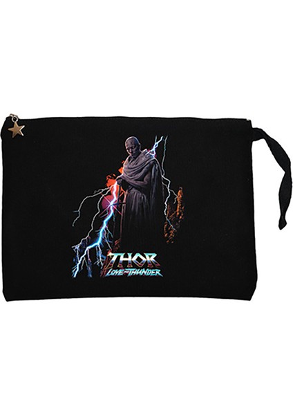 Thor Gorr Siyah Clutch Astarlı Cüzdan / El Çantası