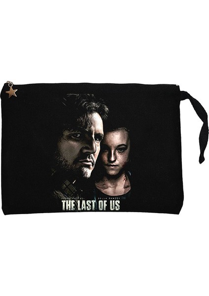 The Last Of Us Poster Siyah Clutch Astarlı Cüzdan / El Çantası