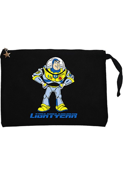 Lightyear Siyah Clutch Astarlı Cüzdan / El Çantası
