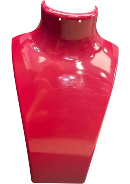 Fuşya akrilik takı standı, şık ve kullanışlı teşhir ve saklama çözümü, 19x30 cm fırsatları