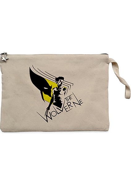 Wolverine Body Krem Clutch Astarlı Cüzdan / El Çantası