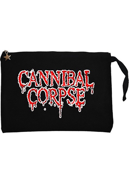 Cannibal Corpse Cry Siyah Clutch Astarlı Cüzdan / El Çantası