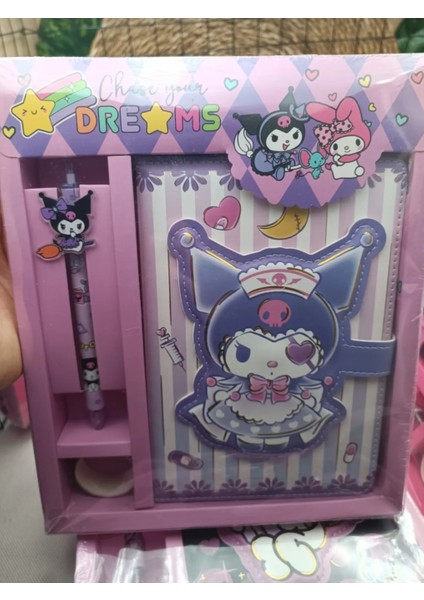 Sanrio Kuromi Lüx Hediyelik Kırtasiye Seti fiyatları
