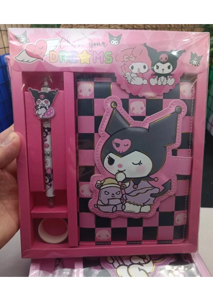Sanrio Kuromi Lüx Hediyelik Kırtasiye Seti fırsatları