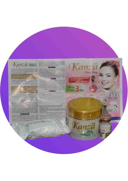 Beyazlatici Kremi Kanza 3lü Set Tabiki Biz