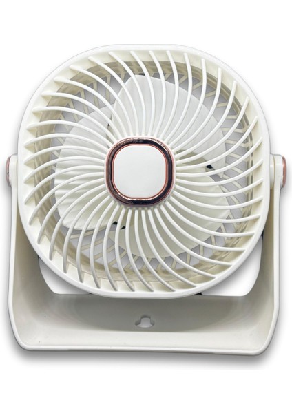 Zb112 Taşınabilir Masaüstü Beyaz Usb Fan
