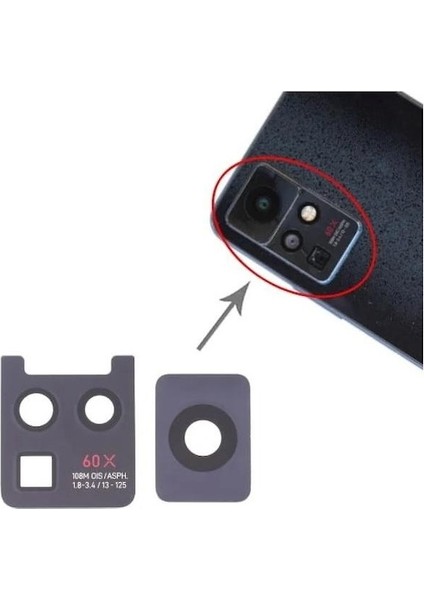 Infinix Zero x Pro ile Uyumlu Kamera Camı X6811