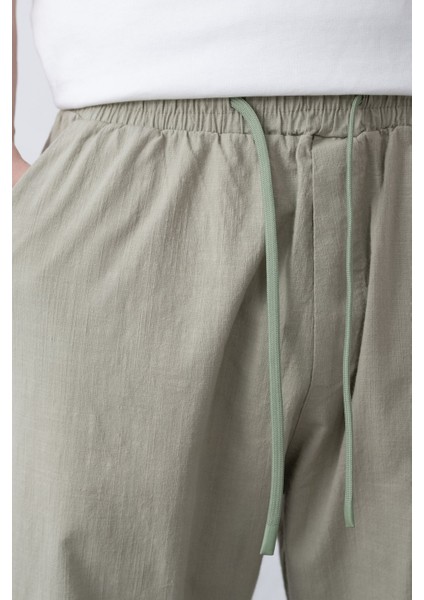 Beli Latikli Baggy Erkek Keten Pantolon indirimleri