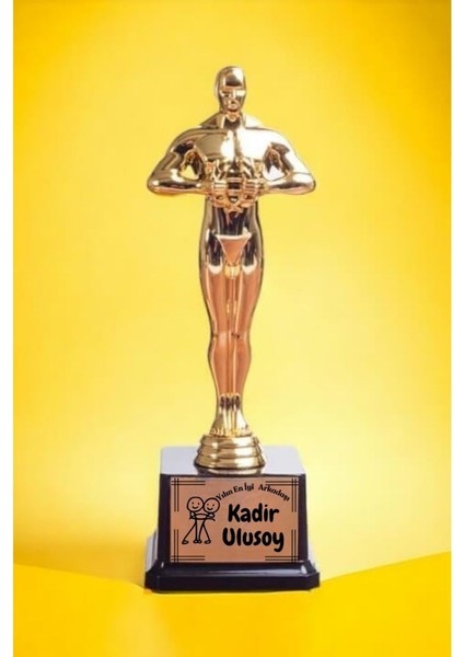 Kişiye Özel Yılın En Iyi Arkadaşı Oscar Ödülü modelleri