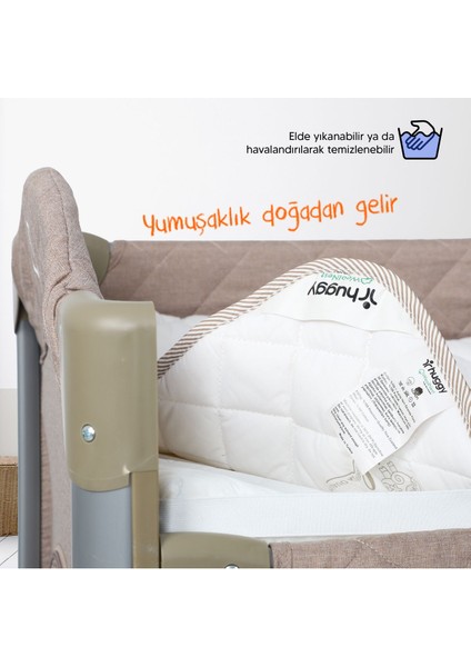 Yeni Zelanda Kuzu Yünü 60X120 Bebek Yatak Pedi – Doğal ve Nefes Alabilir fırsatları