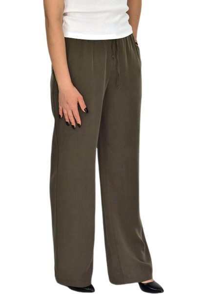 Kadın Lastikli Bol Pantolon BGL-ST04637 modelleri