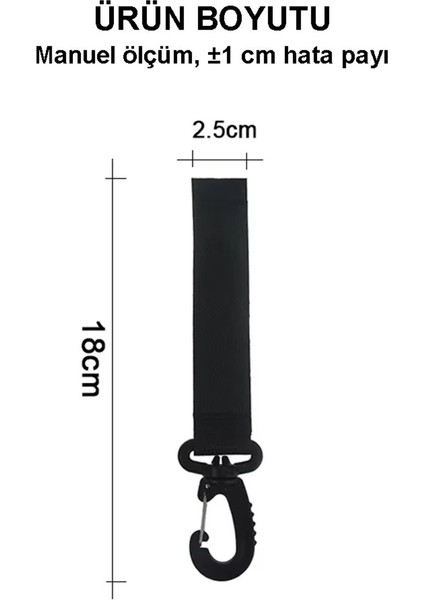 2'li Puset Kancası, Bebek Arabası Askı Aparatı, Çanta ve Poşet Asma Aparatı fırsatları