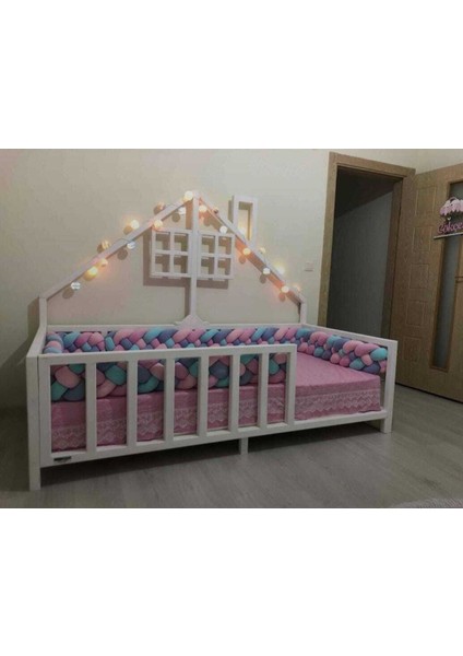 190 cm 4'lü Örgü Koruma / Beşik - Yatak Koruyucu indirimleri