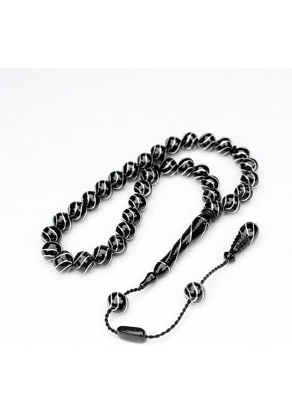 Oltu Taşı Küre Kesim Çeşmi Bülbül Işlemeli Tespih modelleri