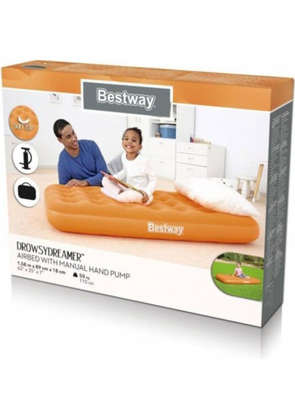 Drowsy Dreamer Şişme Kadife Yatak 67918 indirimleri
