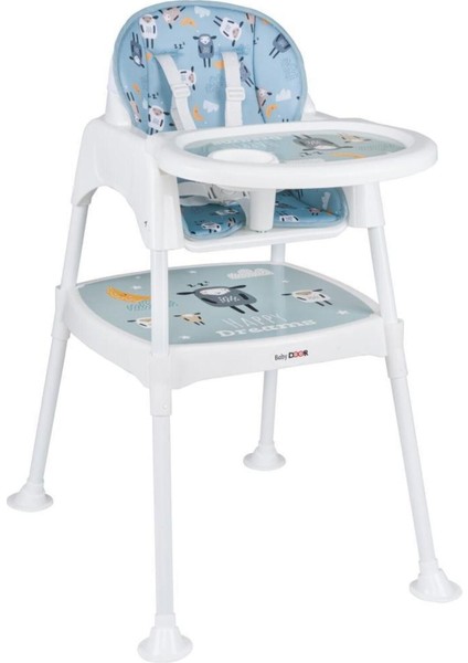 & Mama Kuzu Çalışma Masalı Pedli Mama Sandalyesi 3 In 1