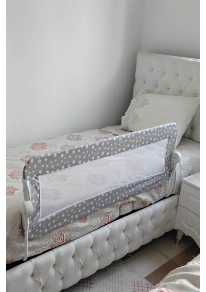 Festival Pratik Katlanır Çocuk & Bebek Yatak Bariyeri Bebek Düşme Önleyici Yatak Korkuluğu