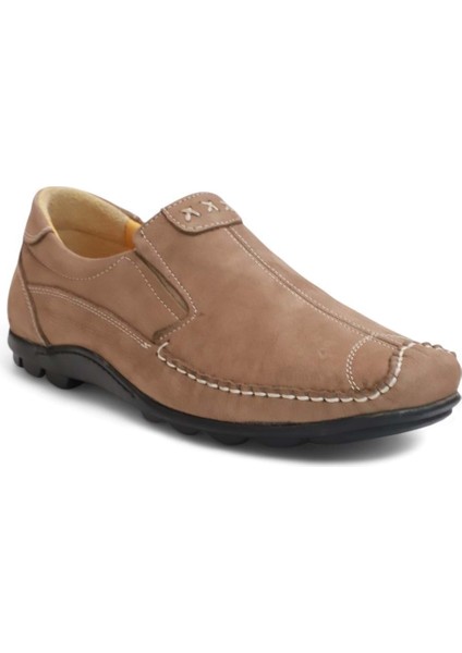 2187-LUISFIGO Hakiki Deri Üst Kalite Anatomik Tabanlı Erkek Günlük Klasik Çarık Ayakkabı - NKT02187-KUM-40 fiyatları