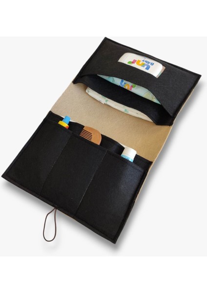 Keçe Bebek Alt Açma Bakım Çantası Bebek Bakım Organizer Alt Açma Çantası modelleri