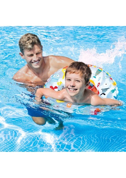 Intex Balık Desenli Çocuk Havuz ve Deniz Simiti 61 cm 6-10 Yaş fiyatları