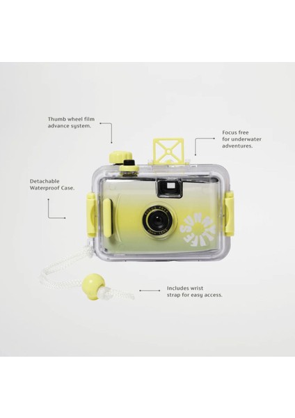 Sualtı Fotoğraf Makinesi Citrus Ombre modelleri