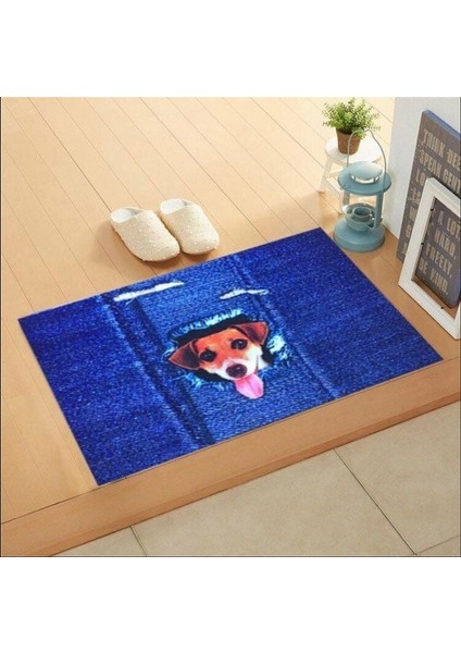 Home Trendy Kapı Paspas 45X75CM Yaramaz Köpek Iç Dış 1 Adet