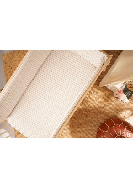 Bebek Beşik Yan Koruma Seti Çizgili