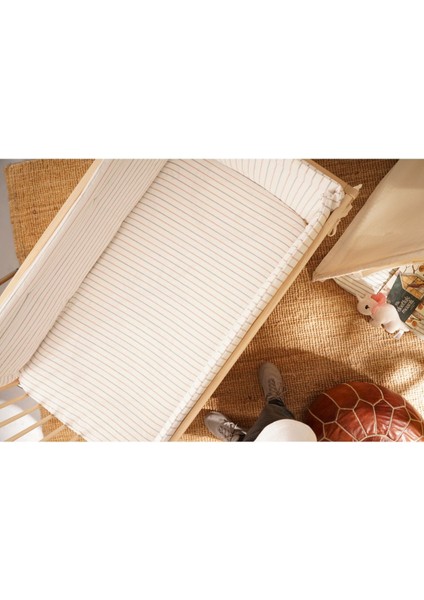 Bebek Beşik Yan Koruma Seti Çizgili fiyatları