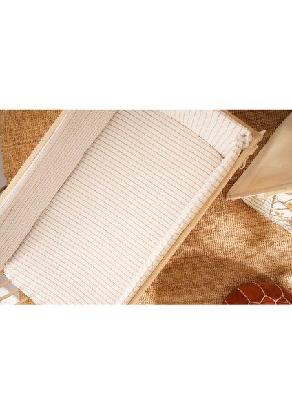 Bebek Beşik Yan Koruma Seti Çizgili fırsatları