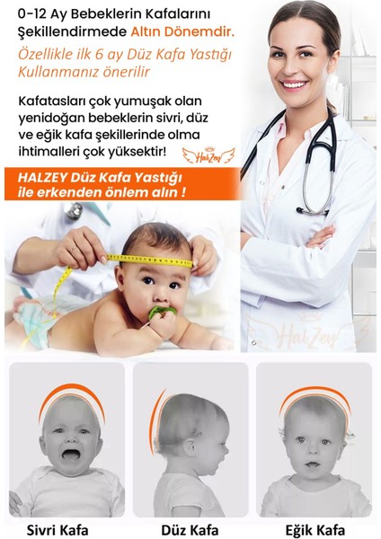 Bebek Yastığı, Güvenli Yatış Uyku Pozisyonu Ayarlanabilen Bebek Yastığı indirimleri