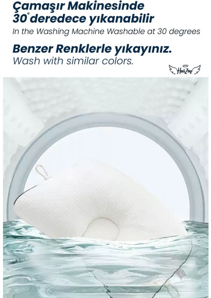 Bebek Yastığı, Güvenli Yatış Uyku Pozisyonu Ayarlanabilen Bebek Yastığı