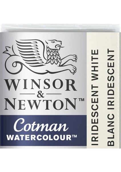 Cotman Sulu Boya Yarım Tablet Iridescent White 330 S.2