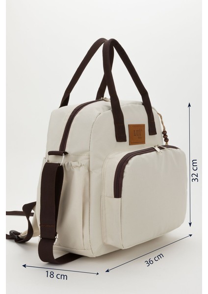 Anne Bebek Bakım Sırt ve Mommy Bag Omuz Çantası 2'li Set modelleri