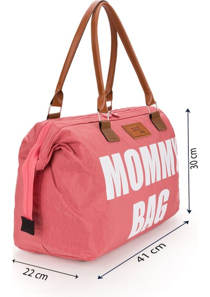 Anne Bebek Bakım Sırt ve Mommy Bag Omuz Çantası 2'li Set